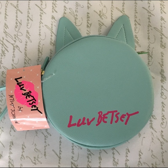 🐰Easter SALE🐰Betsey Johnson Wristlet Coin Purse - Picture 3 of 5